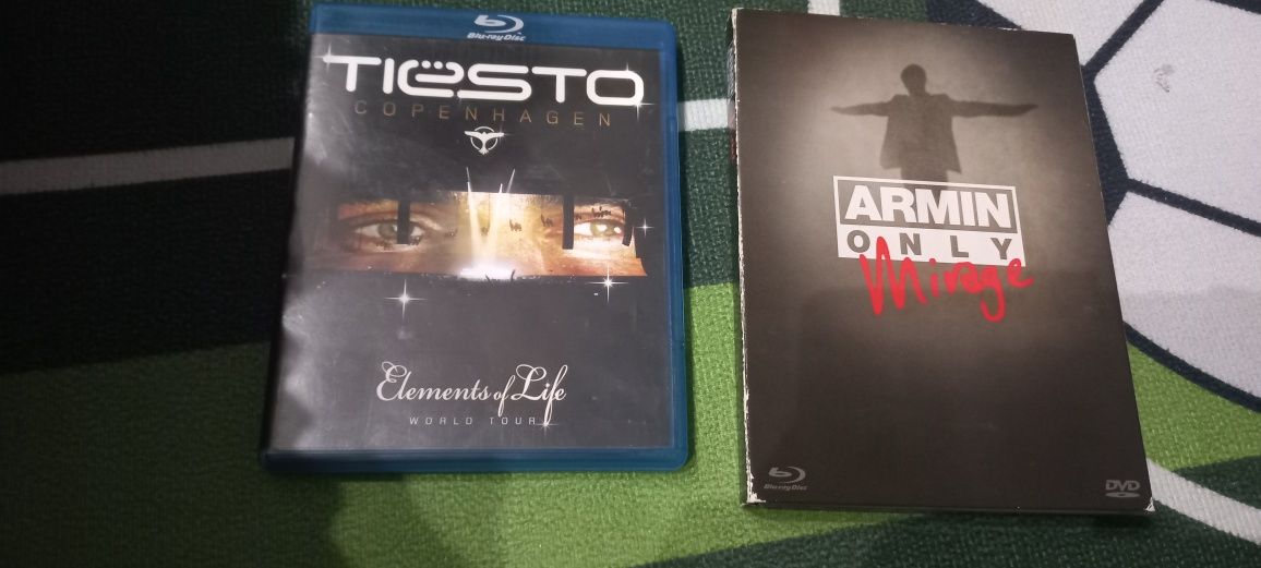 Płyta blu ray Tiesto Elements Life i Armin blu ray i dvd Mirage