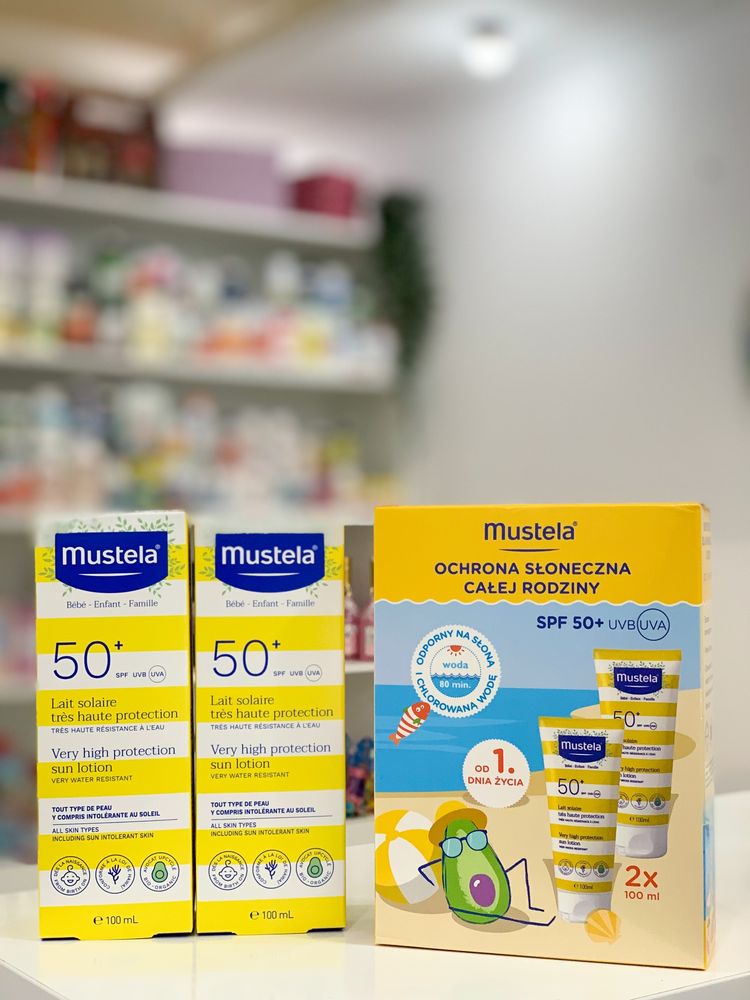 Mustela spf 50 сонцезахисний крем/стік