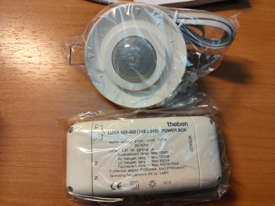 Detetor de Movimentos de Encastrar Theben Luxa 103-360