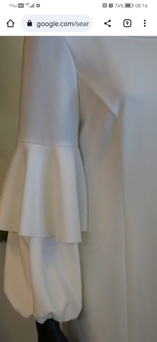Sukienka Joseph Ribkoff 233096, 12, biała
