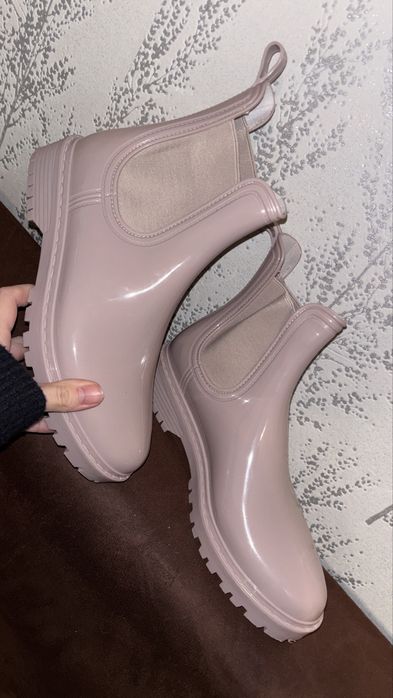 Kalosze damskie bez ocieplenia, jak nowe r. 37