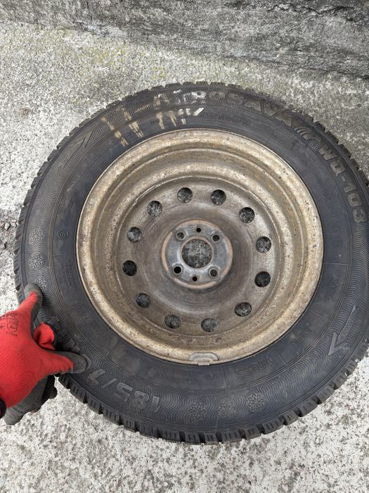 Колеса fiat doblo 4/98 185/70r14 причіп