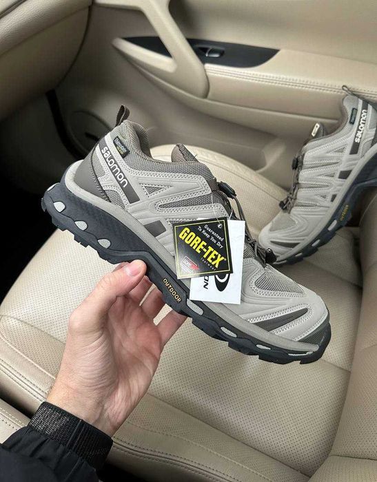 !SALE! Salomon XA Pro Forces Gore-Tex Beige Brown 41 42 43 44 45