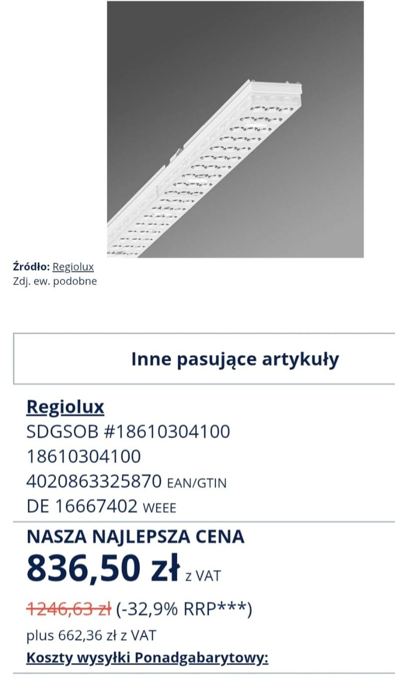 Lampy LED Regiolux