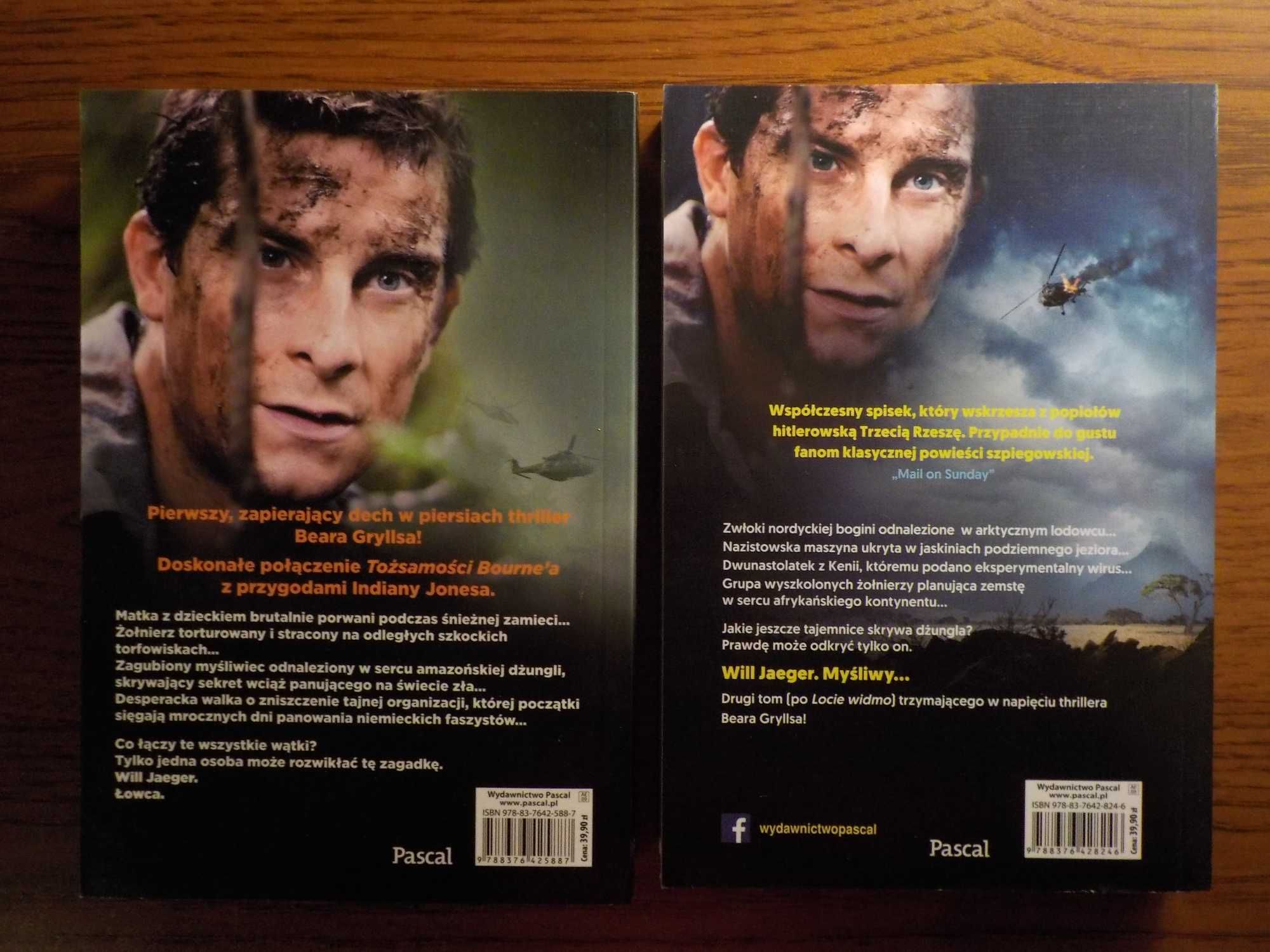 Bear Grylls, Lot widmo, Płonące anioły,nówka!