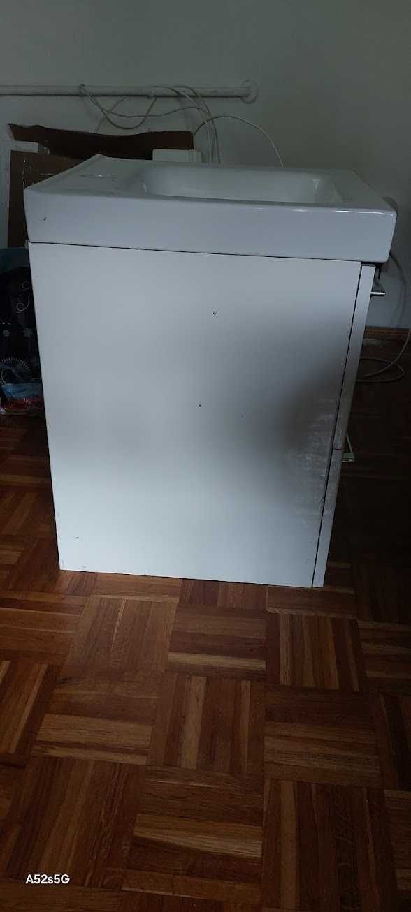 Umywalka ze zlewem 45x48x60cm