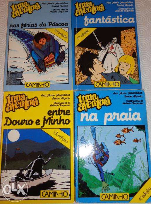 8 Livros "Uma Aventura"