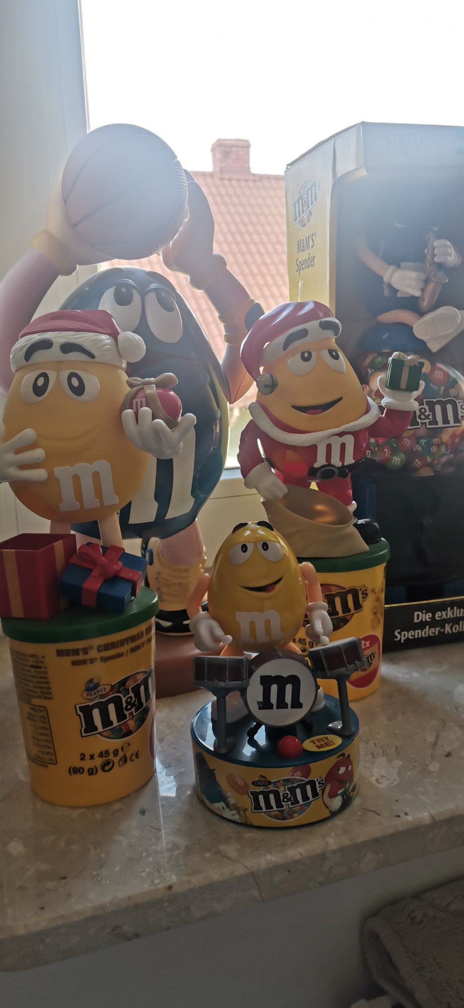 Figurki m&m's super stan