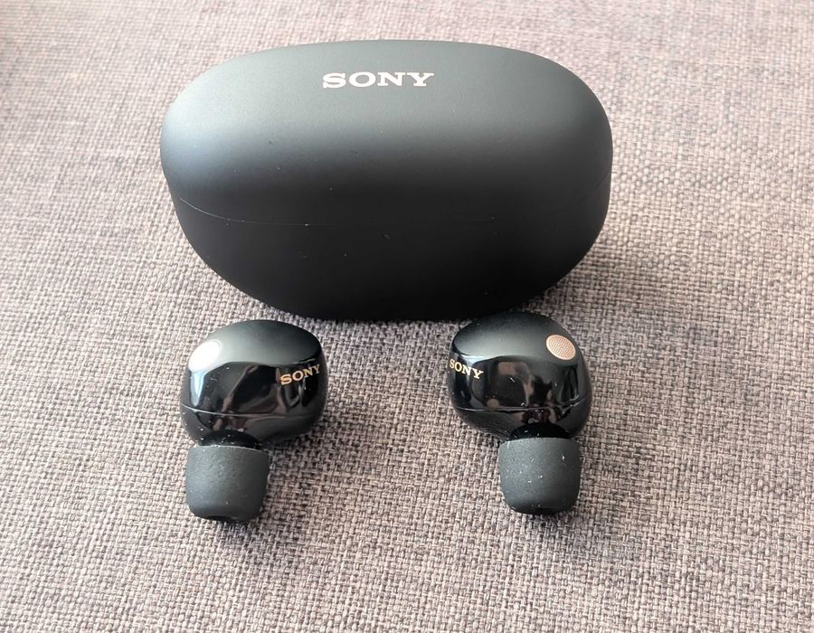 Sony WF-1000XM5 słuchawki bezprzewodowe, gwarancja, pełny zestaw +etui