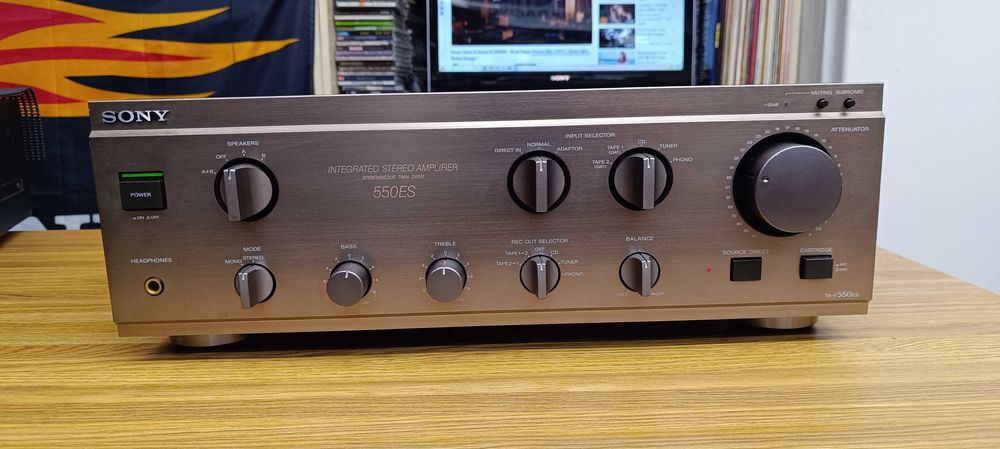 Усилитель Sony TA-F 550 ES (супер стан ! )