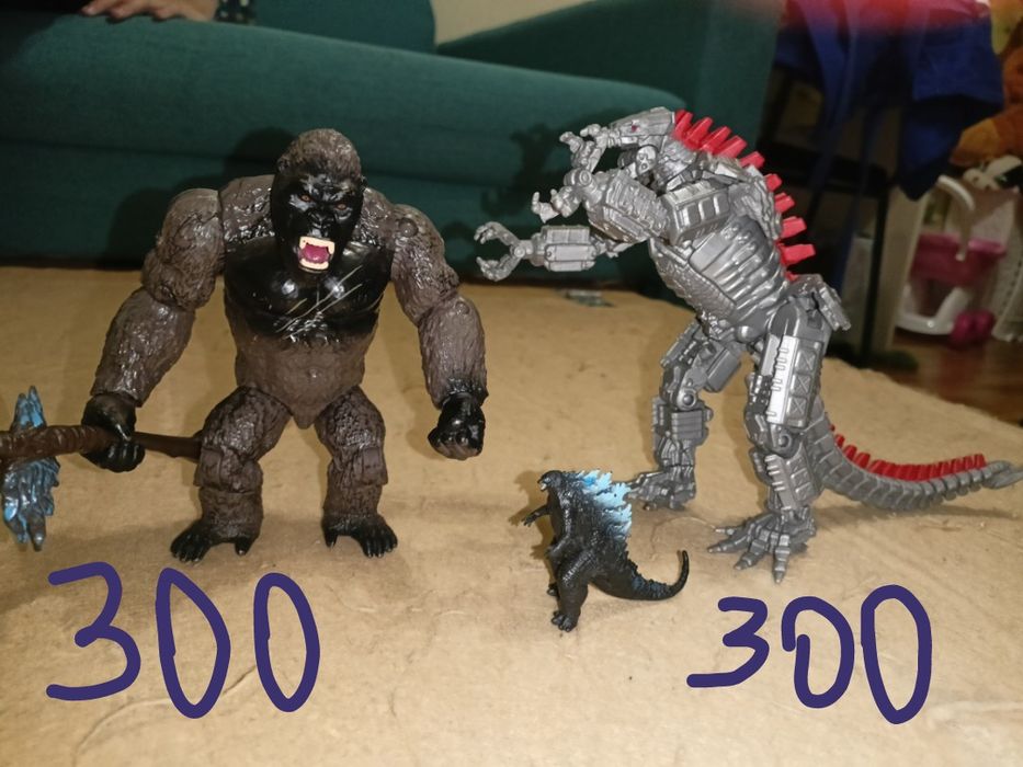 Динозавры  Годзилла Кинконг