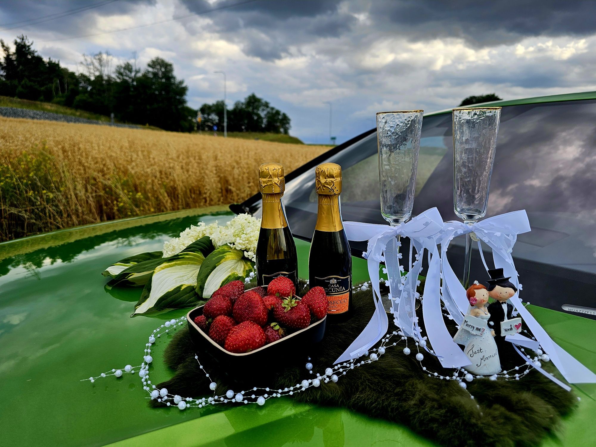 Auto do ślubu, sesja zdjęciowa Audi RSQ8