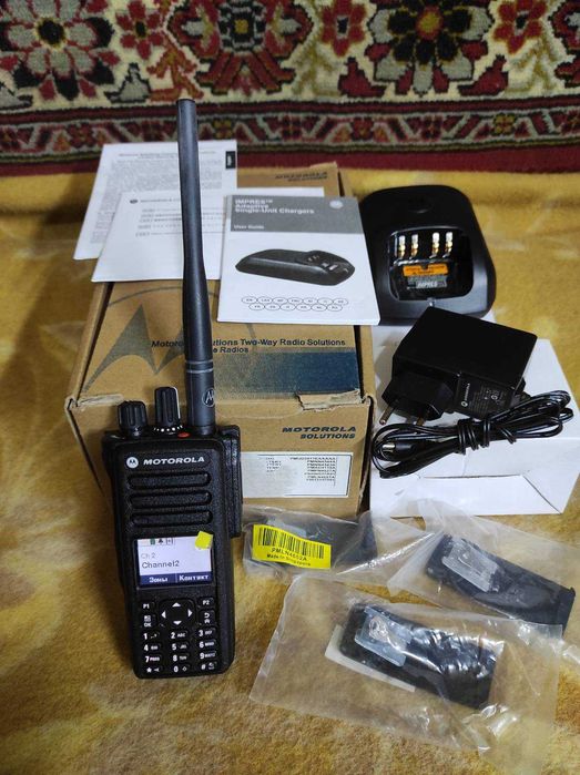 Рація Motorola DP4800e VHF AES 256 з комплектуючими