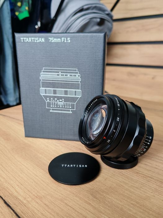 TTartisan 75/1.5 m42 biotar replika, stan igła