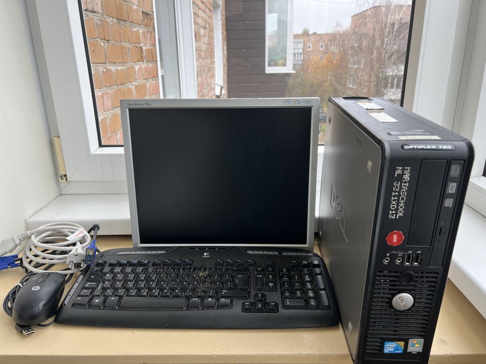 Готовый комплек системный блок  Dell Optiplex 760 + Монитор