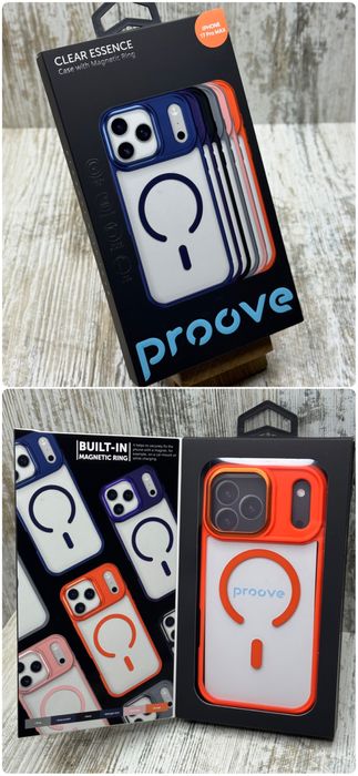 Чохол Proove Clear Essence на iPhone 17 Pro Чехол MagSafe