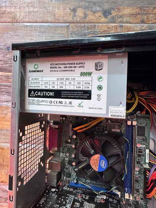 Компьютер i3 3240/ H61/ 8GB/ 500W/ HDD250/ SSD128/ GTX650 2GB