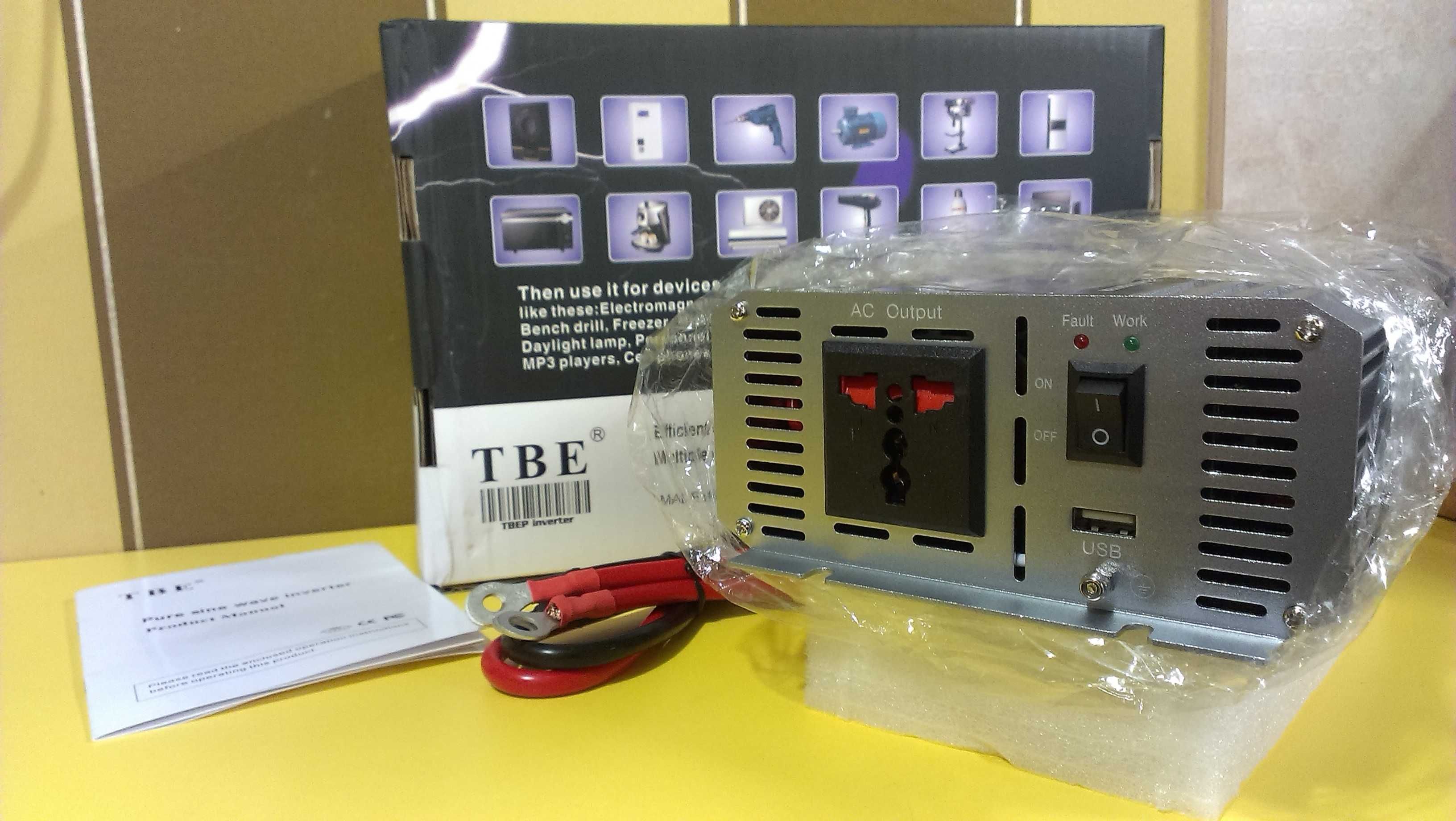 Преобразователь "TBE" T 12 P 1000-2 PURE SINE WAVE POWER INVERTER