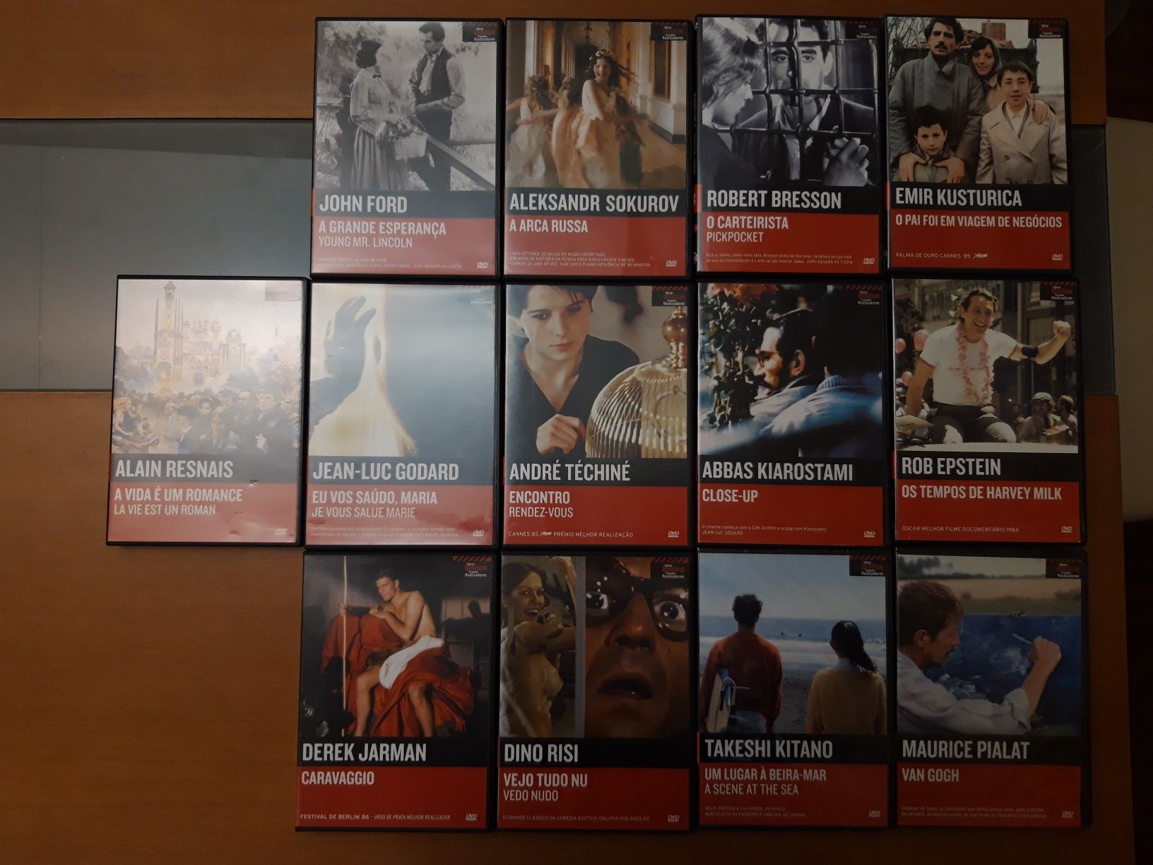 Colecção de DVDs de filmes clássicos Público/Midas (5 DVDs)