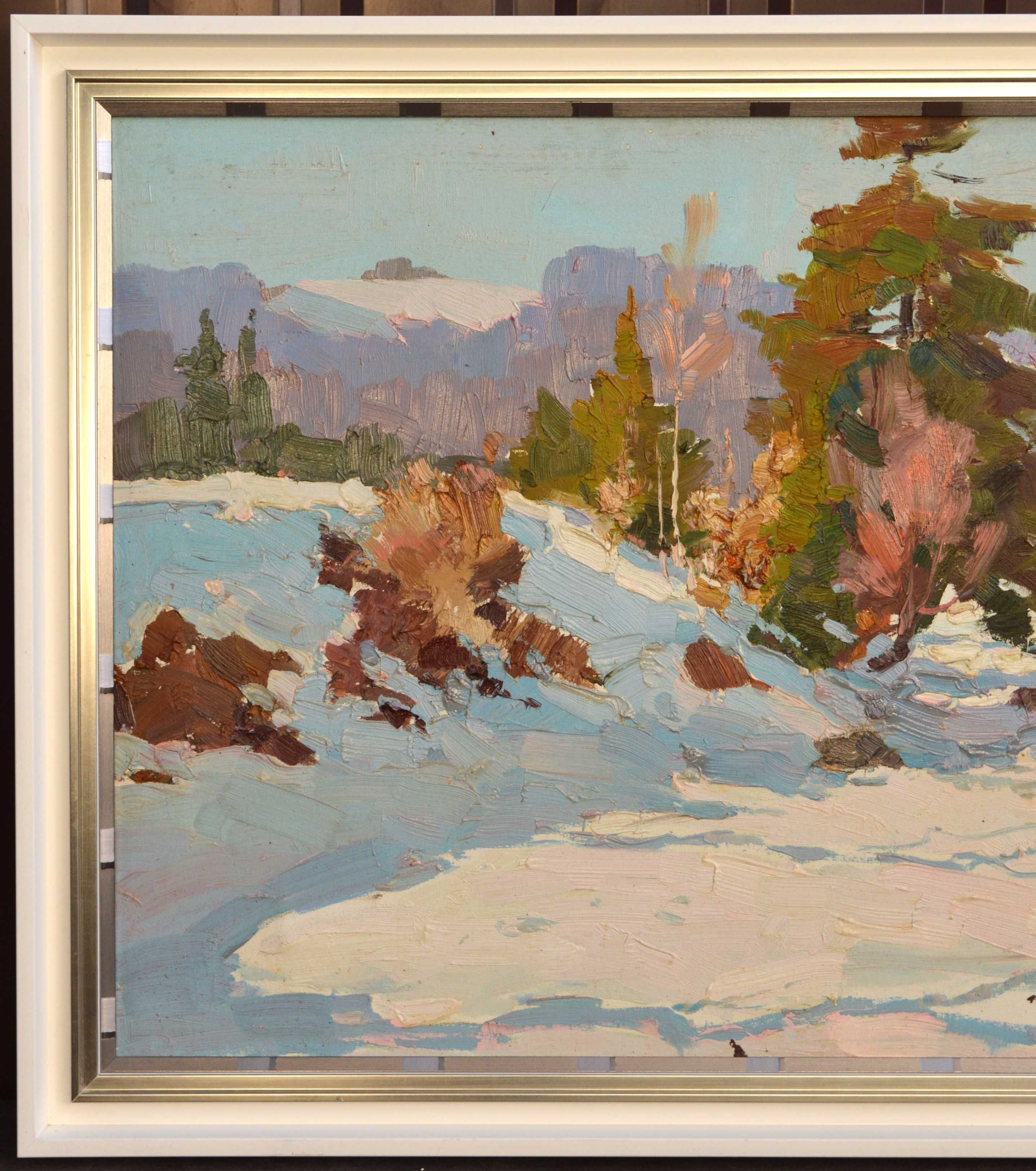 Картина художника Шандор О. С. "Березень в горах", 2012 рік