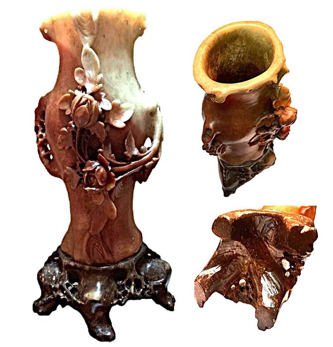 8 Vasos Antigos em Porcelana da China