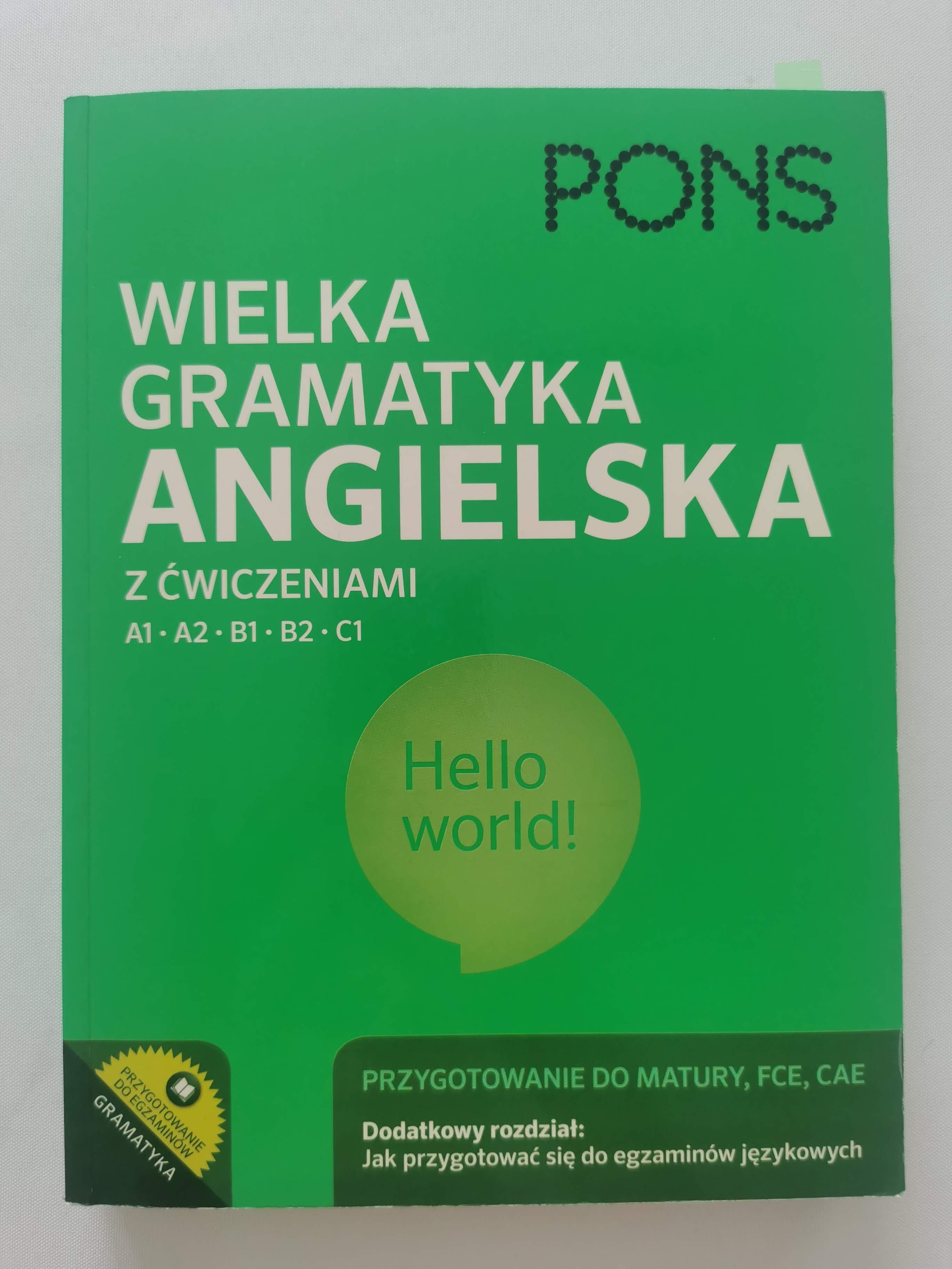 Wielka gramatyka angielska z ćwiczeniami PONS. Poziom A1-C1