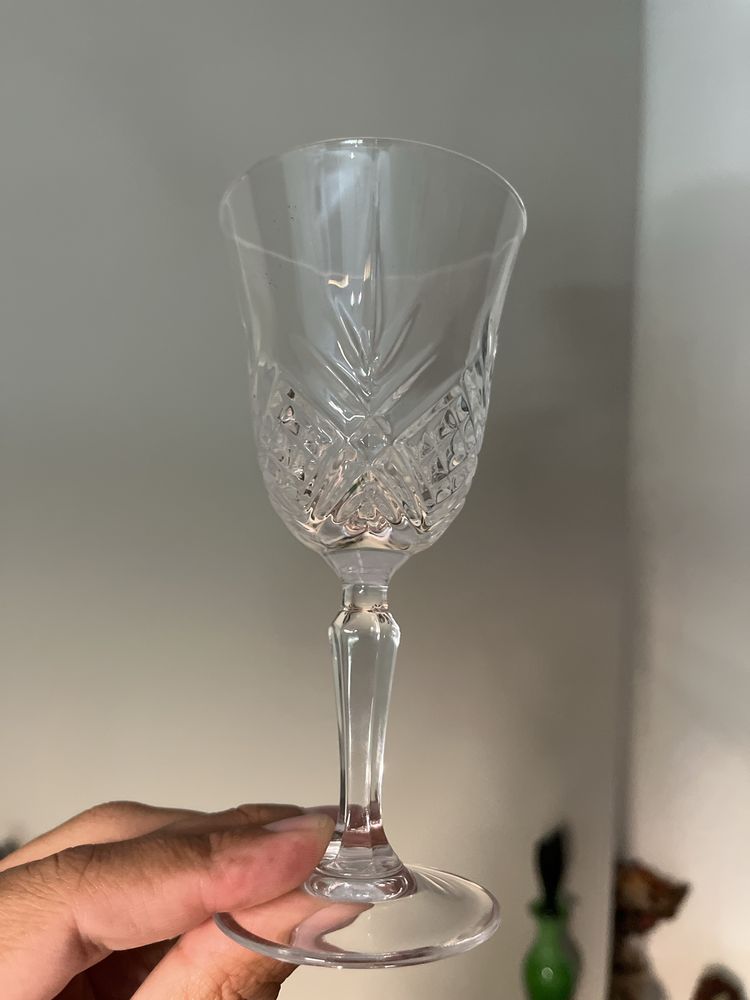 Conjunto de Cristal Lapidado - 65 peças - Estilo Vista Alegre