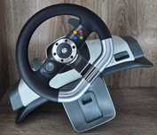 Kierownica Microsoft Xbox 360 Wireless WRW01 Pedały Zasilacz