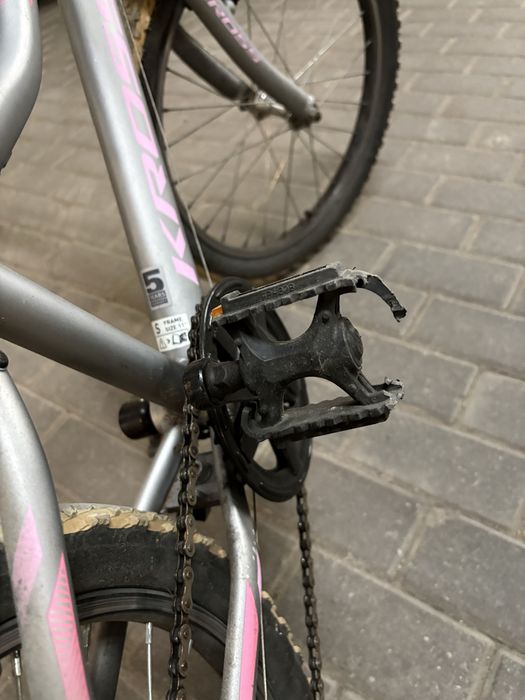 Rower dziecięcy kross różowy