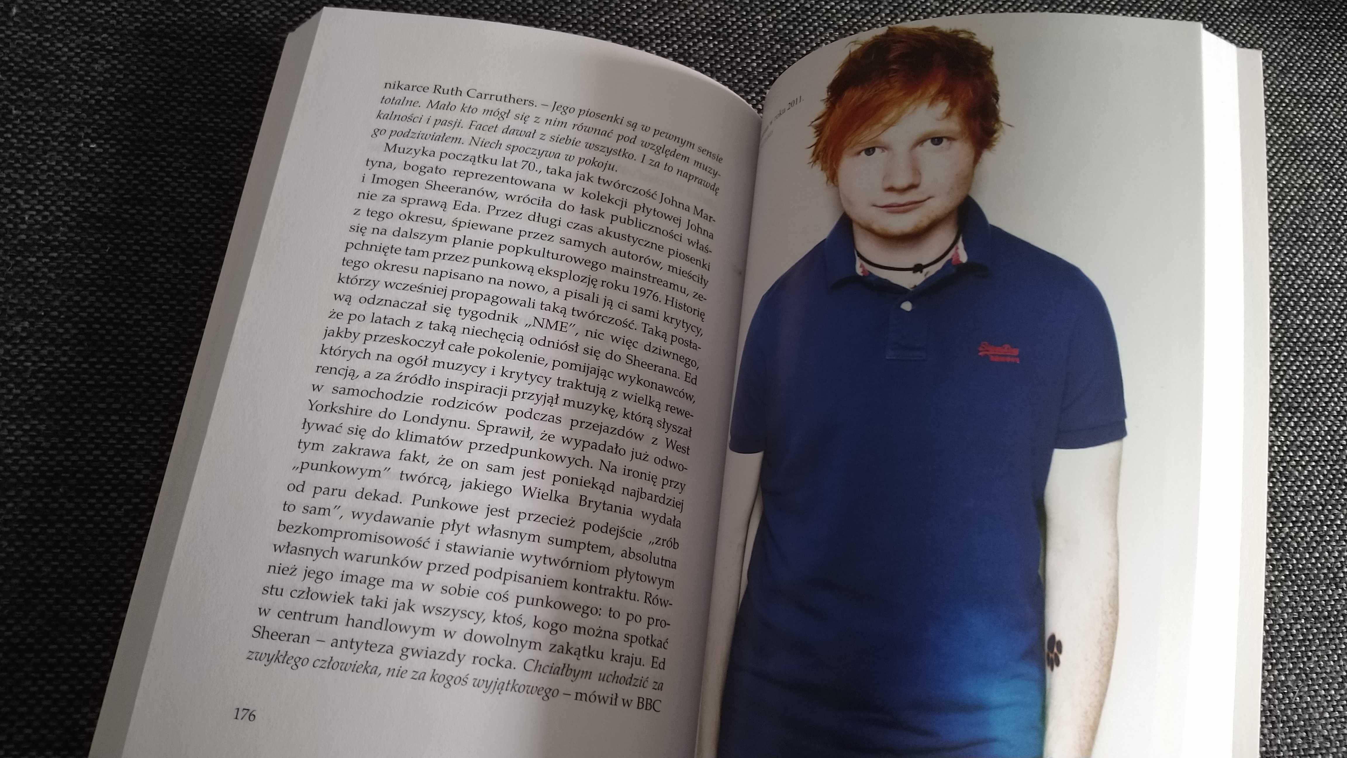 Biografia Ed Sheeran. Plusy i minusy David Nolan + zakładka gratis