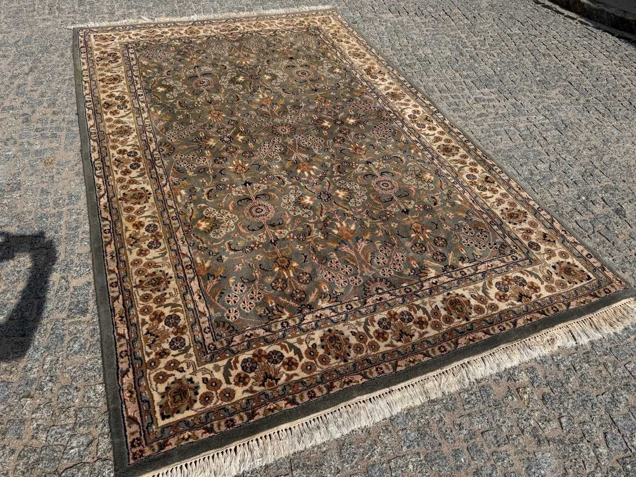 Dywan kaszmirowy r.tkany perski Indo Keshan 300x200 galeria 14 tyś