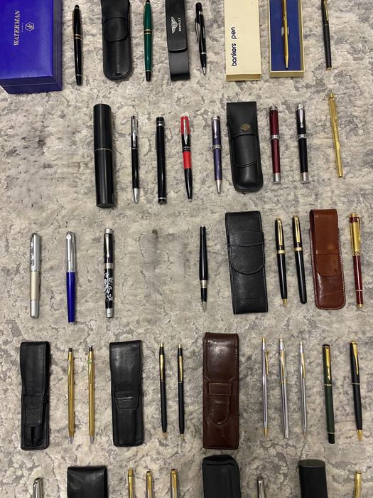 Шарикові ручки, перові ручки, механічні карандаші
