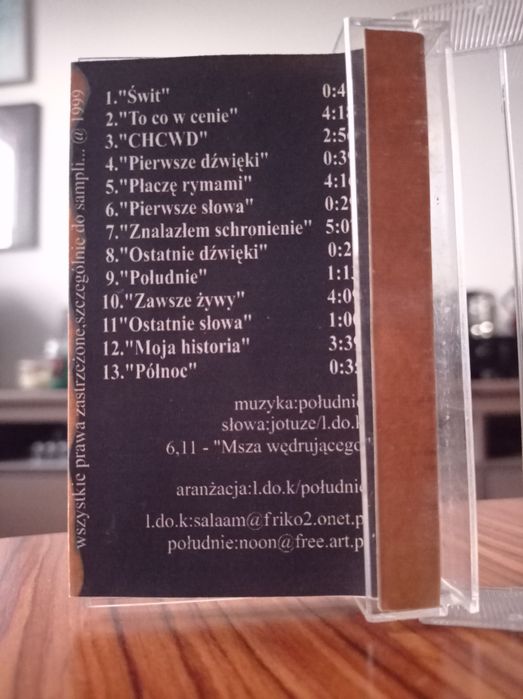 GRAMMATIK EP kaseta unikat 1 wydanie