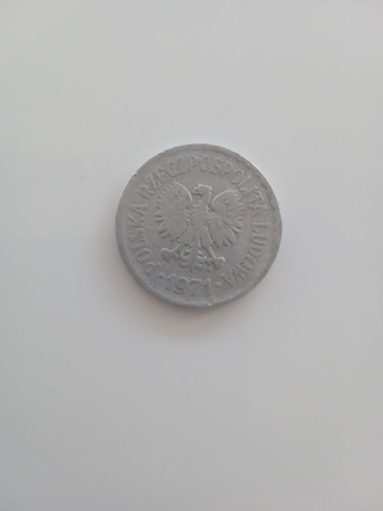 Moneta 1 zł z 1971 roku