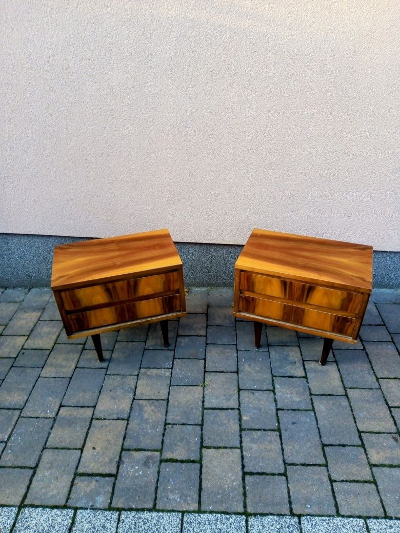 Szafka nocna PRL Transport