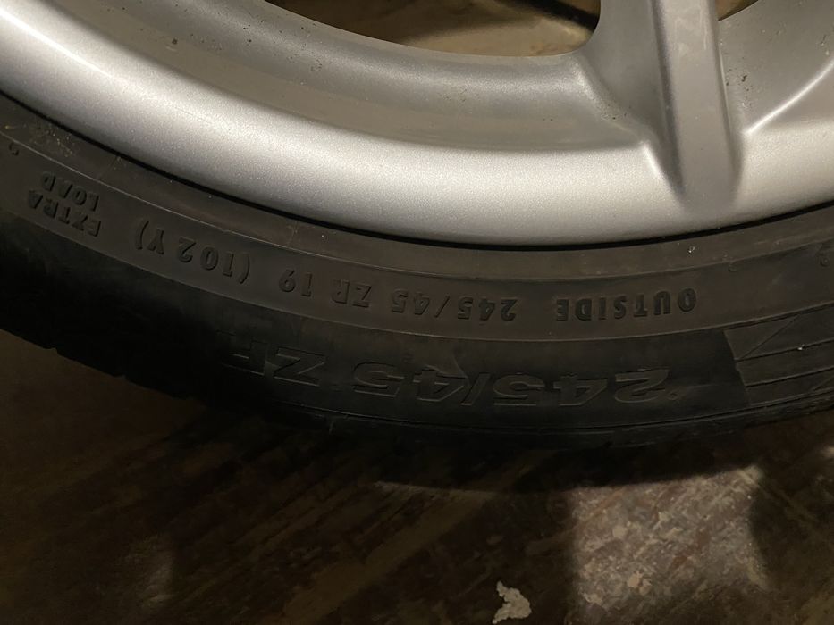 Різноширокі Диски + Шини r19 на BMW x5 x3