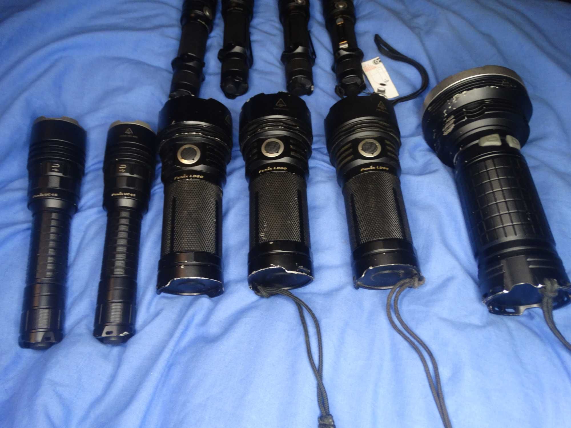 Fenix TK75, Fenix LD60, Fenix UC45, Fenix TK20R
