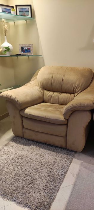 Conjunto de dois Sofás em bom estado