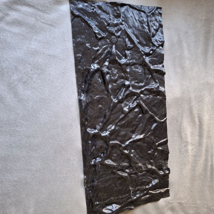 Tło strukturalne czarne do akwarium 78.5/37 cm