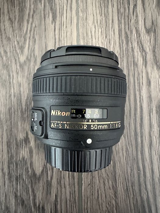 Objetiva Nikon 50mm (nunca usada)