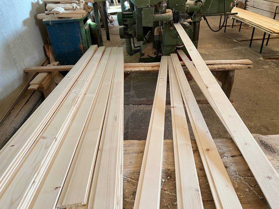 Вагонка, фальш - брус, підлогова дошка