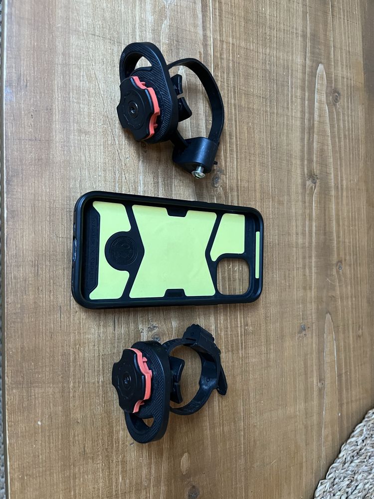 Iphone 12 mini obudowa + 2x uchwyty rowerowy Gearlock