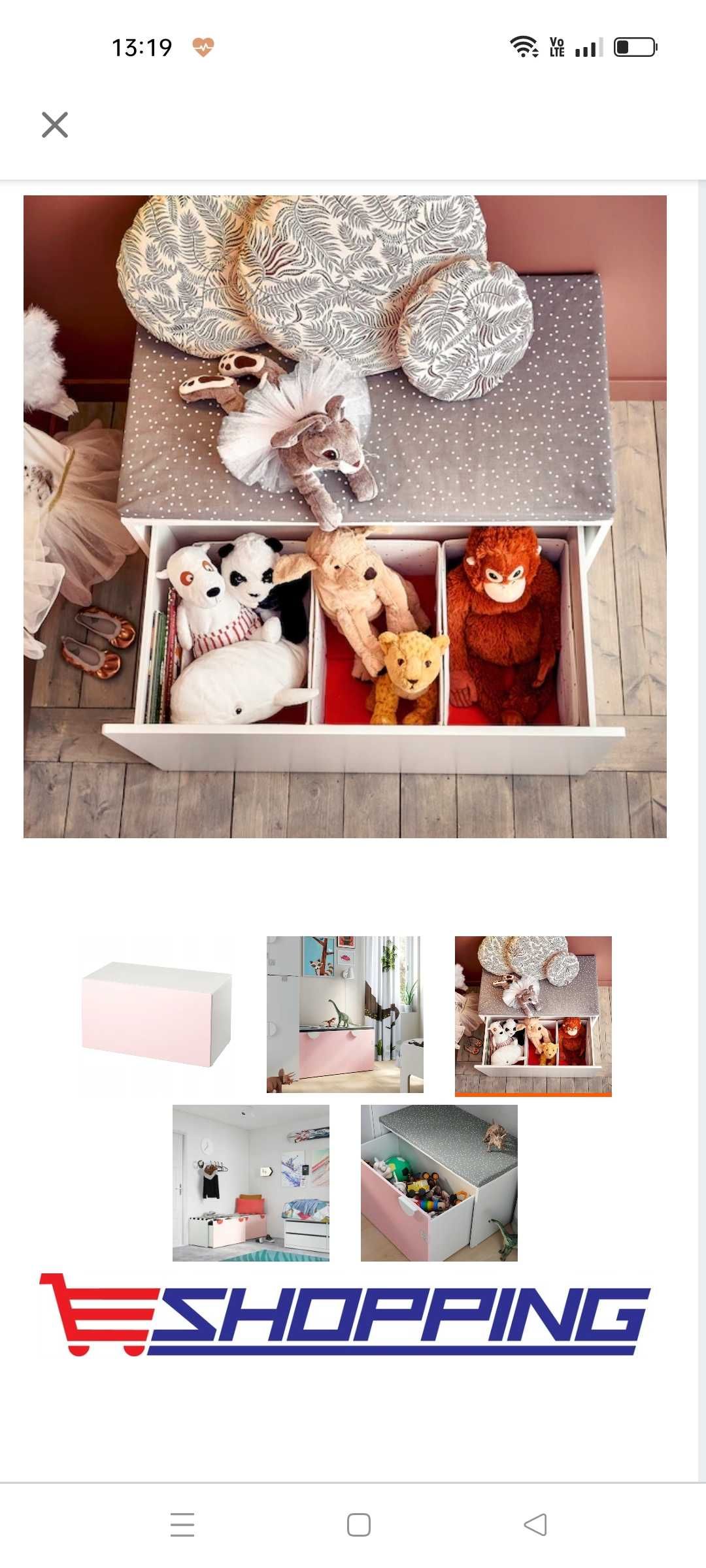 Piękne meble IKEA dla dziewczynki