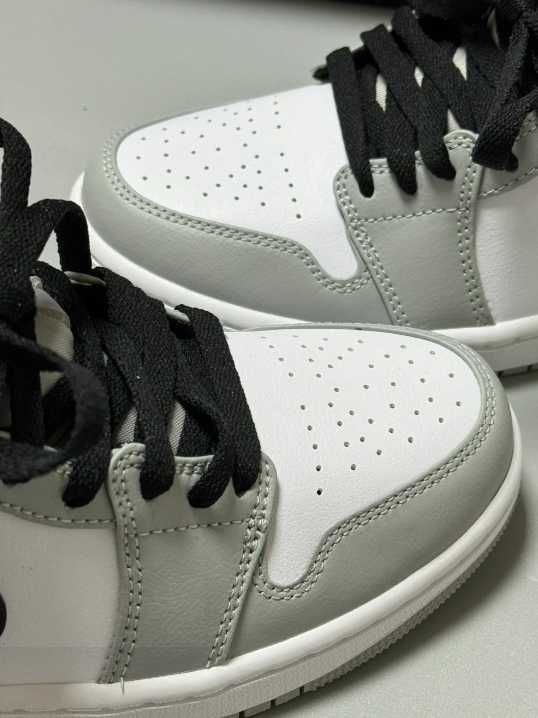 Nike Air Jordan 1 Mid Light Smoke Grey Eu 39