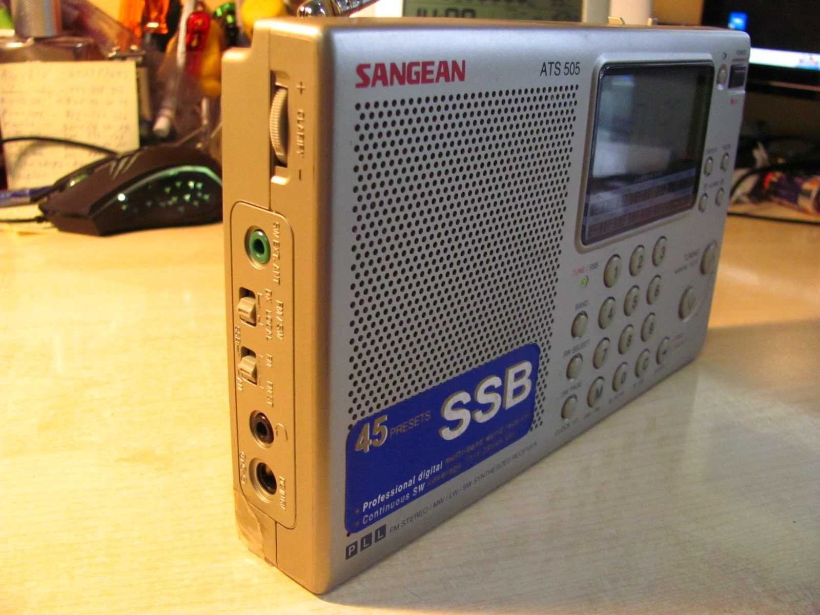 Radio przenośne globalne SANGEAN ATS 505 LW/MW/SW/SSB