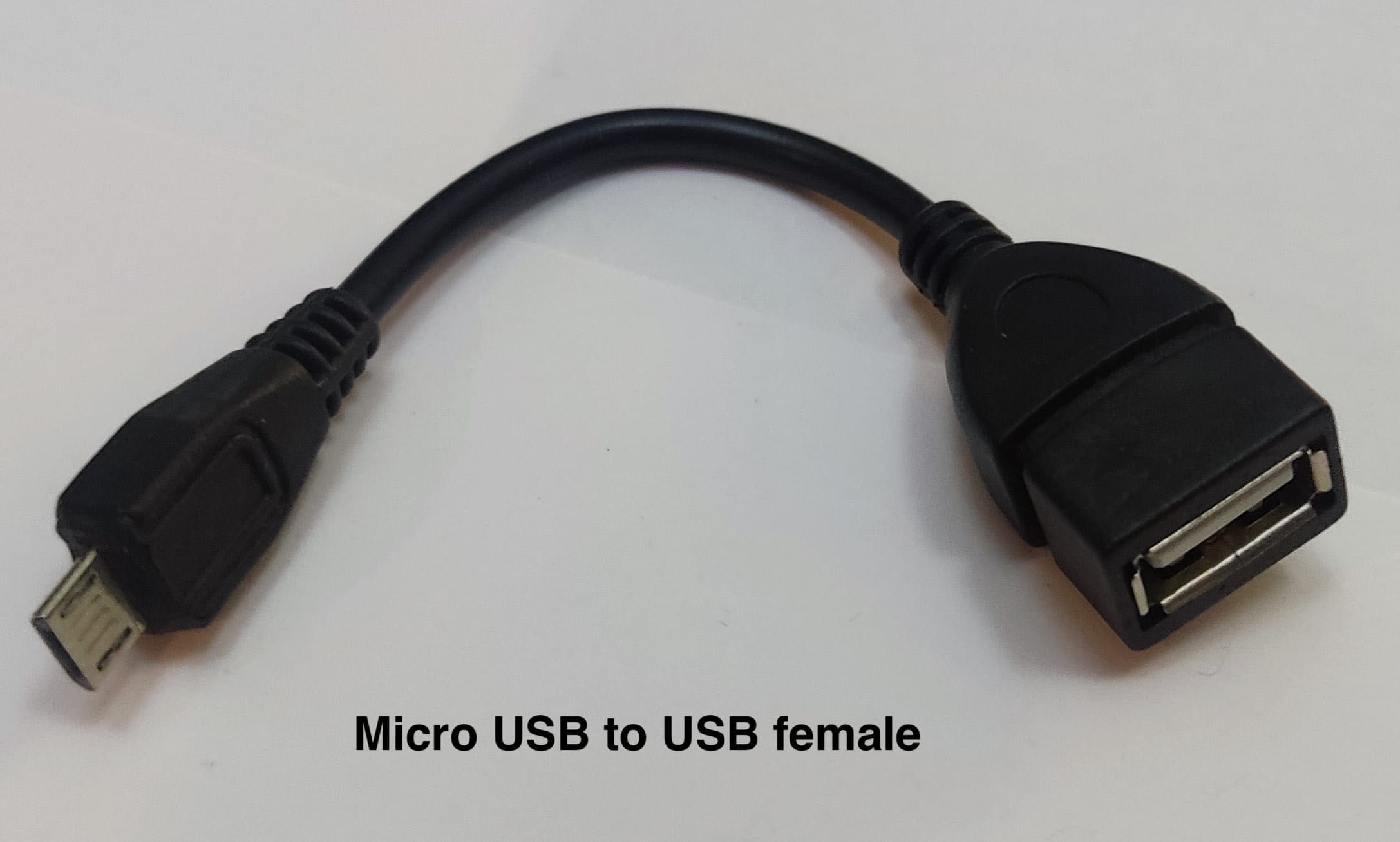 Cabos micro e mini USB variados para telemóvel