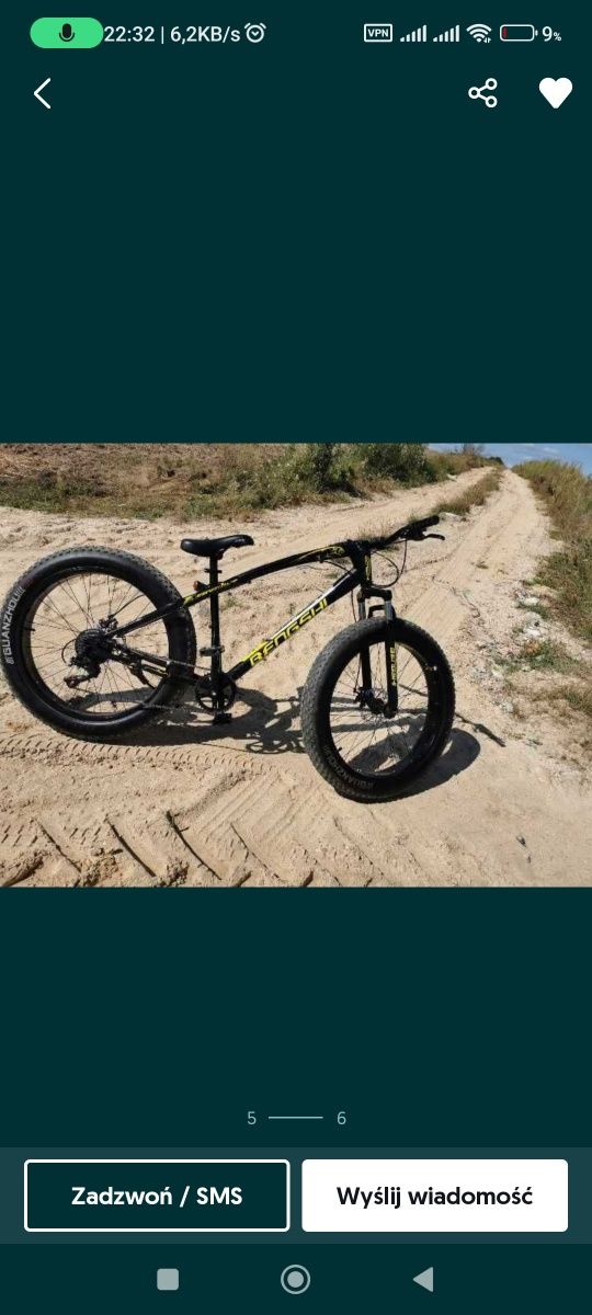 Rower górski FAT Bike 26