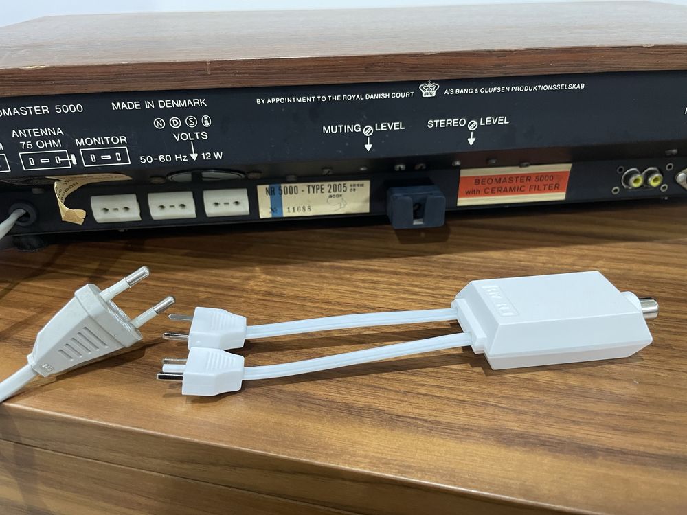 Bang & Olufsen - Beomaster 5000 (de 1968 a 1972) - FM stereo tuner