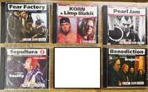 Sepultura,  Fear Factory,  Tool,  Pearl Jam,  Korn,  Limp Bizkit CD