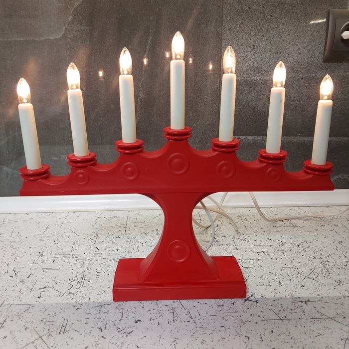 Świecznik świąteczny adwentowy Bożonarodzeniowy